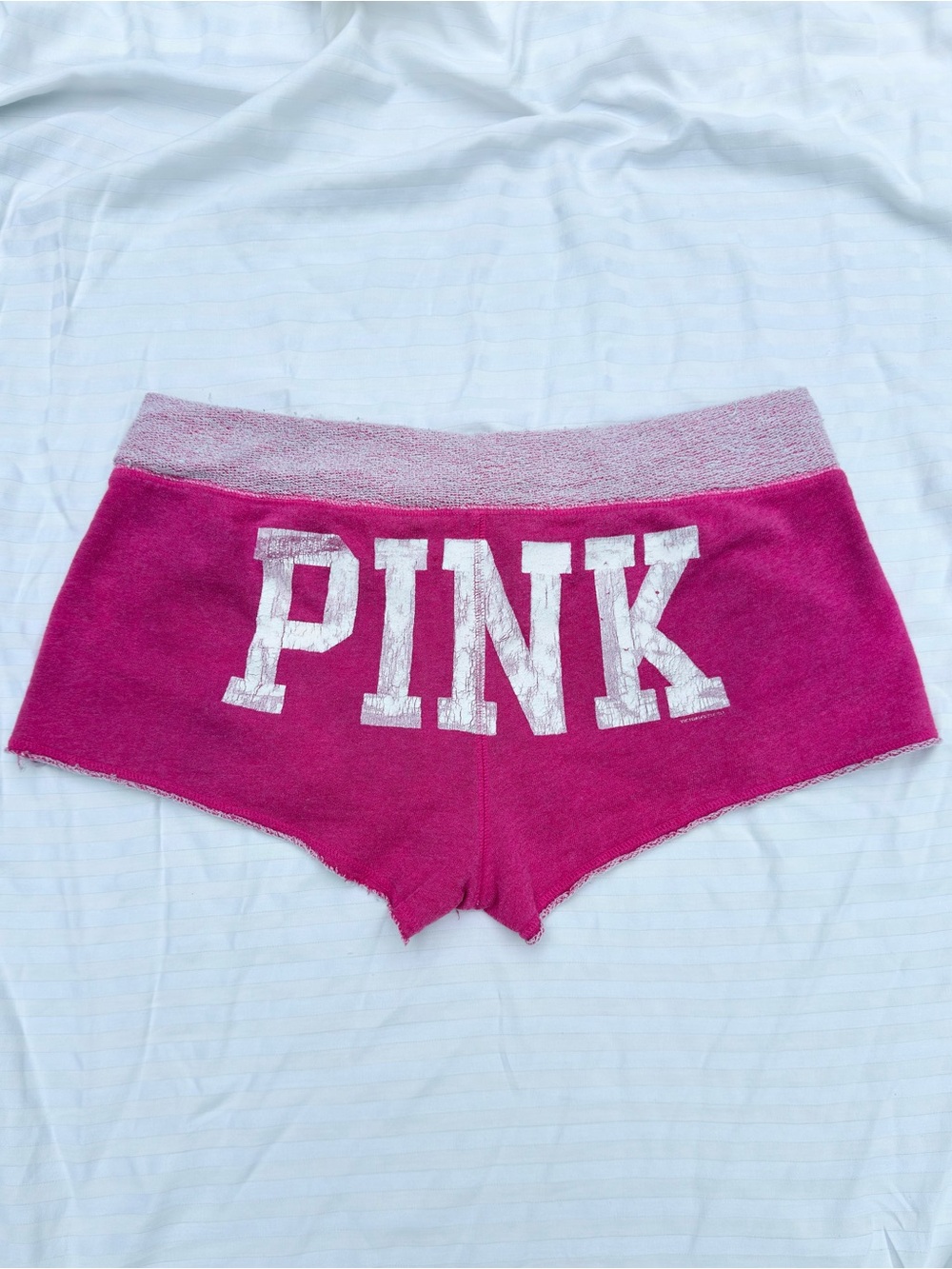 Rare Early 2000's Pink Victoria's Secret Booty Shorts. Size: M